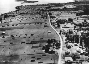 Flygfoto över Havsnäs