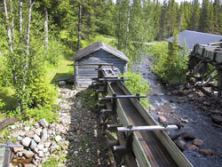 Vattenrännan till kvarnen
